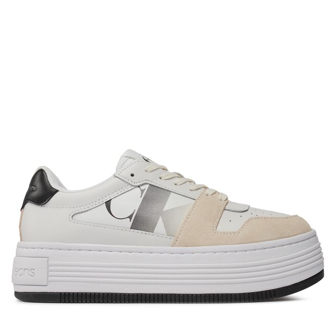 Pantofi Sport Calvin Klein BOLD FLATF LOW LACE MIX Femei