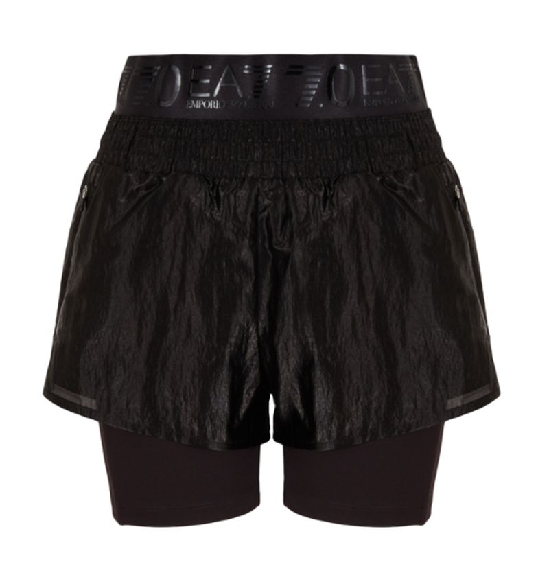 Sort EA7 W SHORTS Female