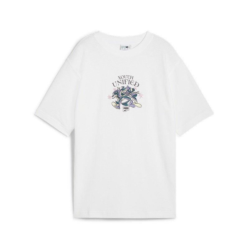 Tricou Puma Downtown Relaxed Graphic Tee Femei