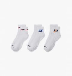 Sosete Nike U NK EVERYDAY PLUS CUSH ANKLE 3PR - 144 GFX Unisex