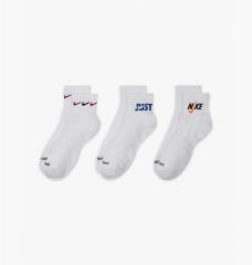 Sosete Nike U NK EVERYDAY PLUS CUSH ANKLE 3PR - 144 GFX Unisex