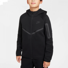 Bluza cu fermoar Nike B NSW TCH FLC FZ - PD Unisex Copii