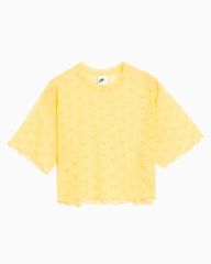 Tricou Nike W NSW AIR AOP MESH SS CROP TOP Female